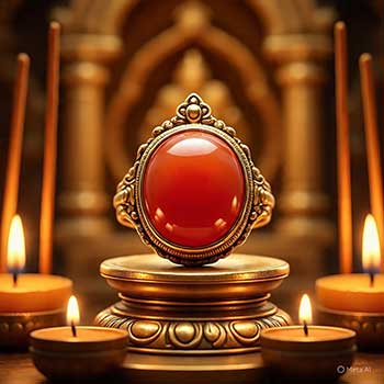 Red Coral Gemstone