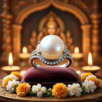 White Pearl Gemstone