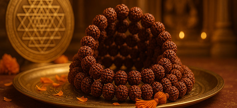 Sacred Rudraksha Banner